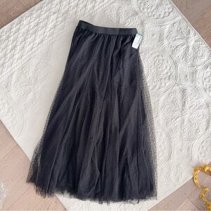 NWT 2518830 twim Simons lace skirt S/M